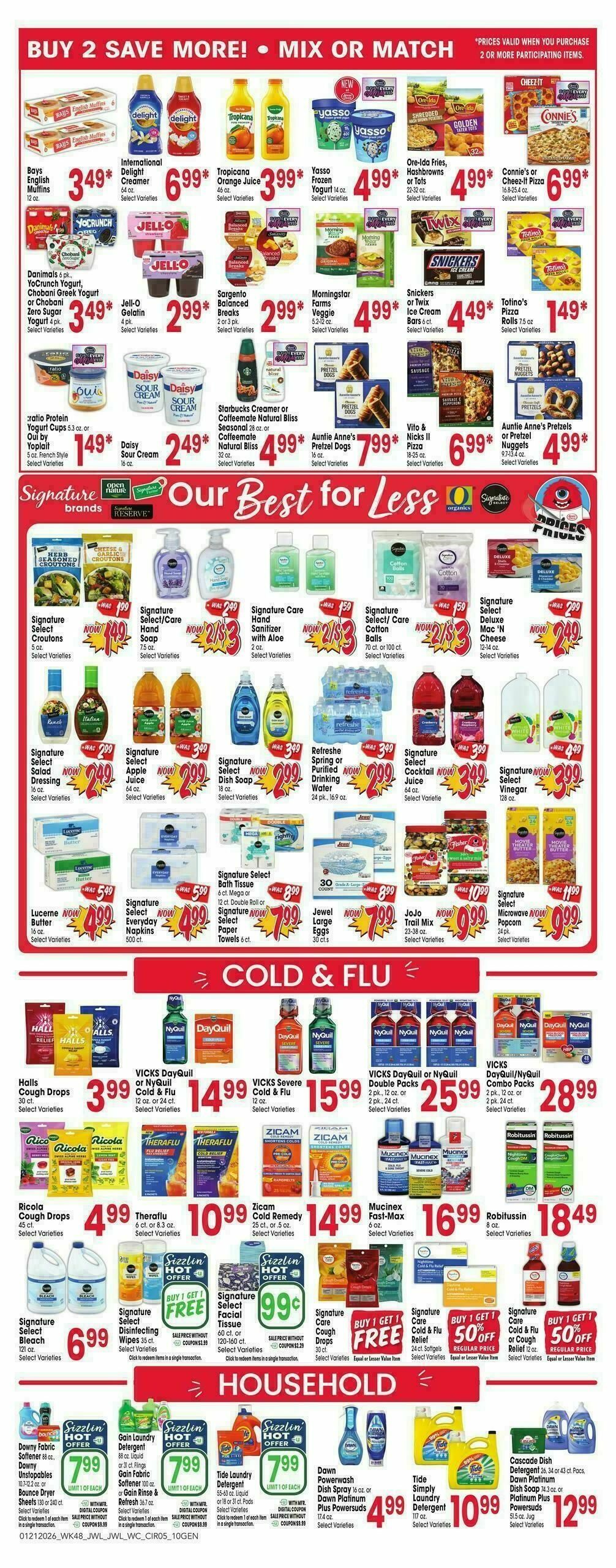 Jewel Osco Weekly Ad from January 21