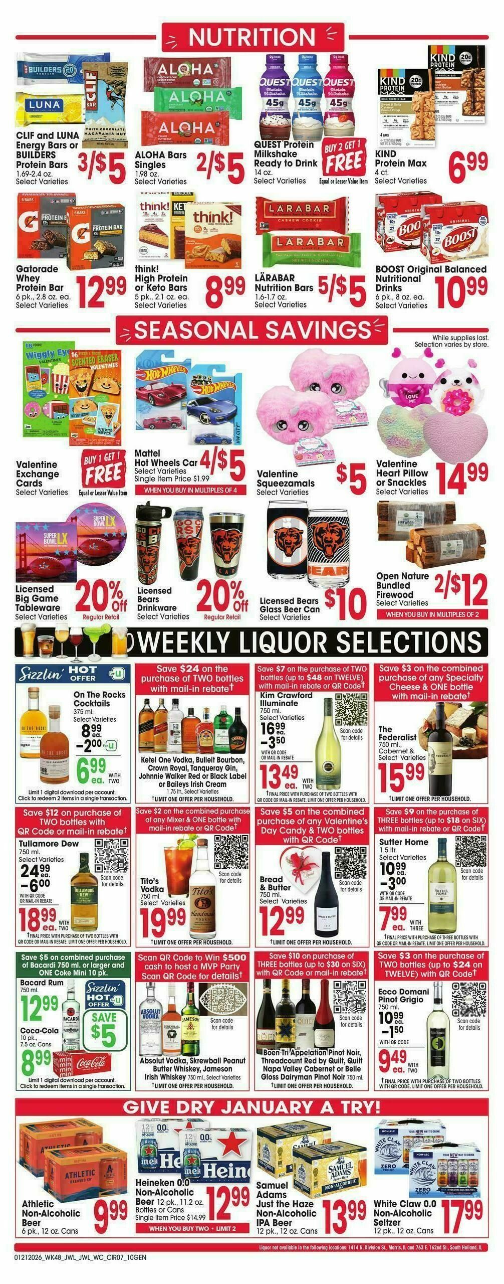 Jewel Osco Weekly Ad from January 21