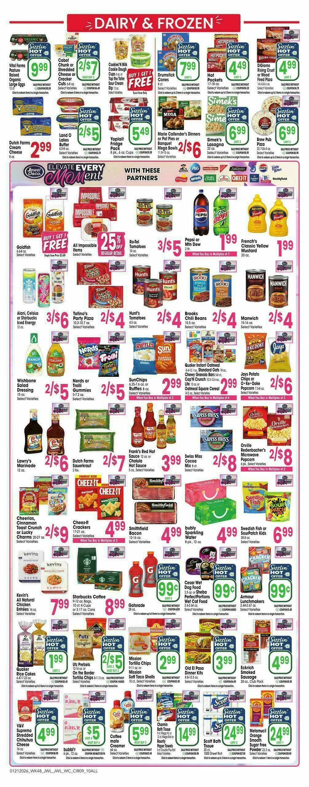 Jewel Osco Weekly Ad from January 21