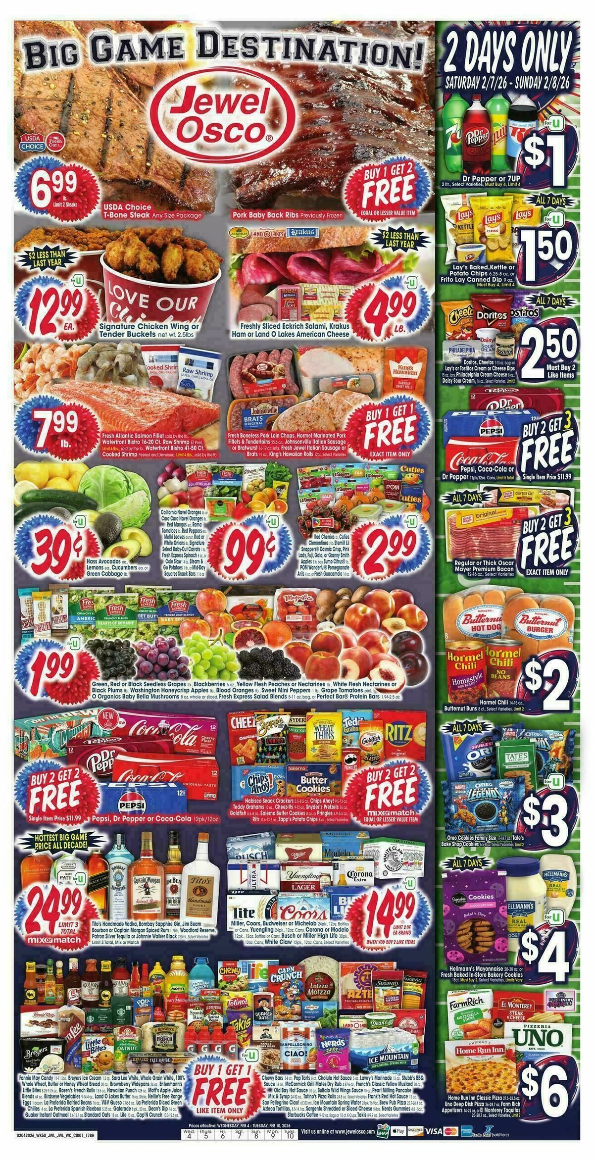 Jewel Osco Weekly Ad from February 4