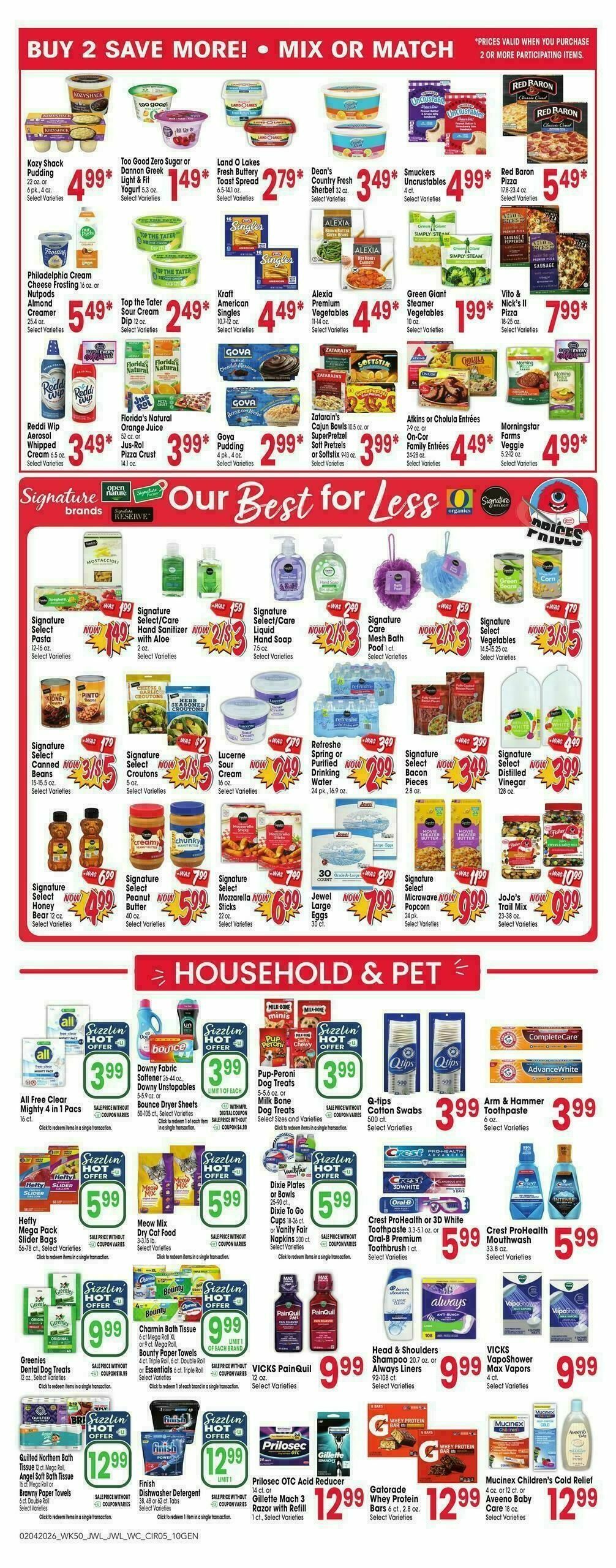 Jewel Osco Weekly Ad from February 4