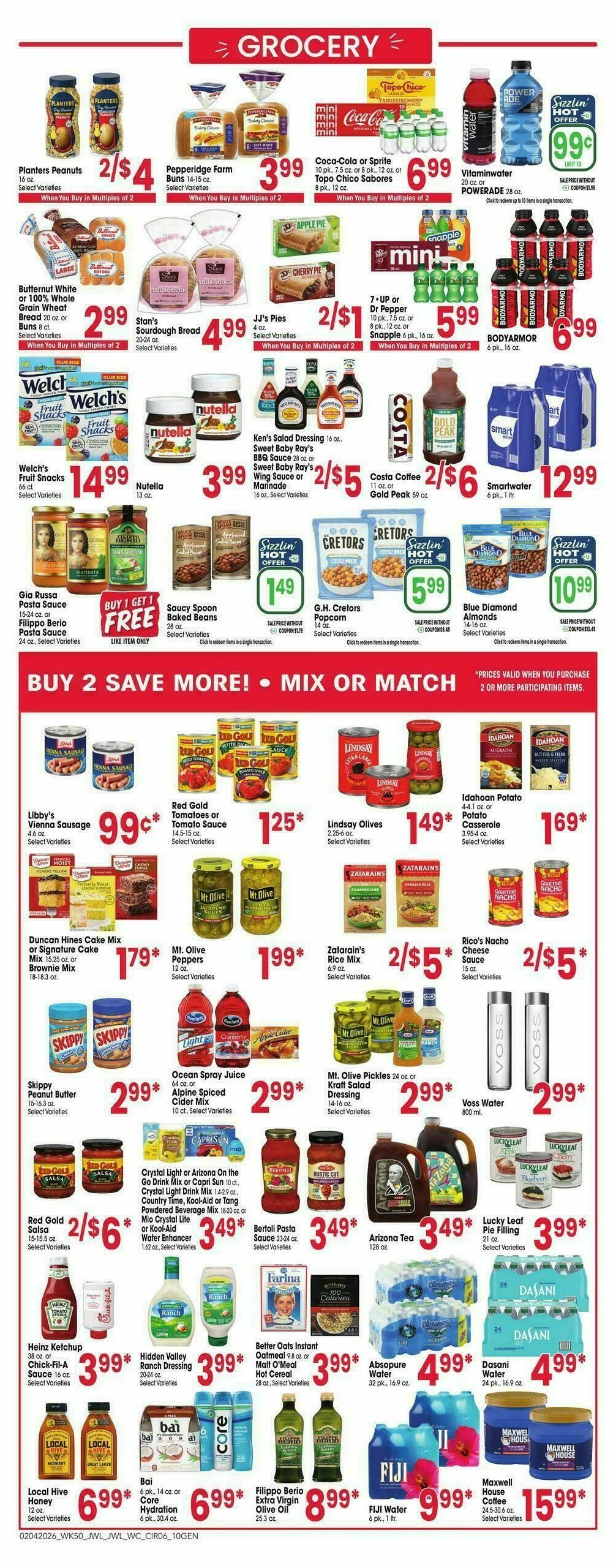 Jewel Osco Weekly Ad from February 4