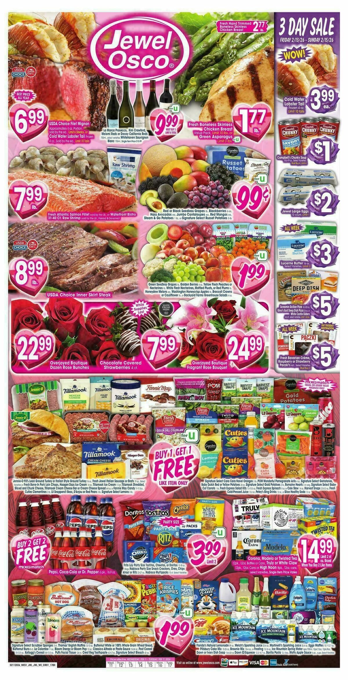 Jewel Osco Weekly Ad from February 11