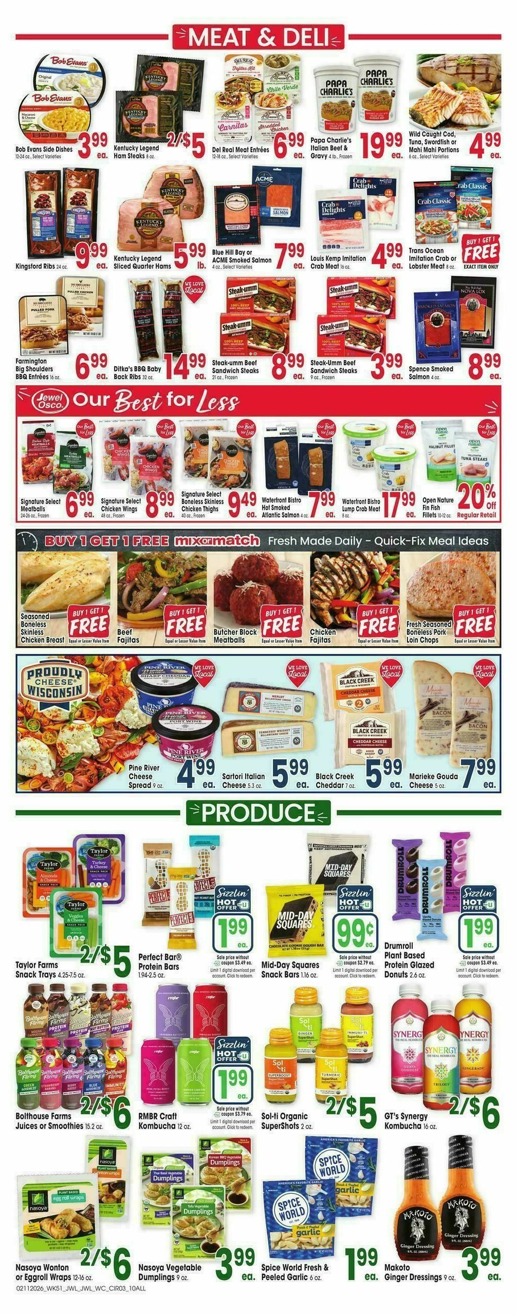 Jewel Osco Weekly Ad from February 11