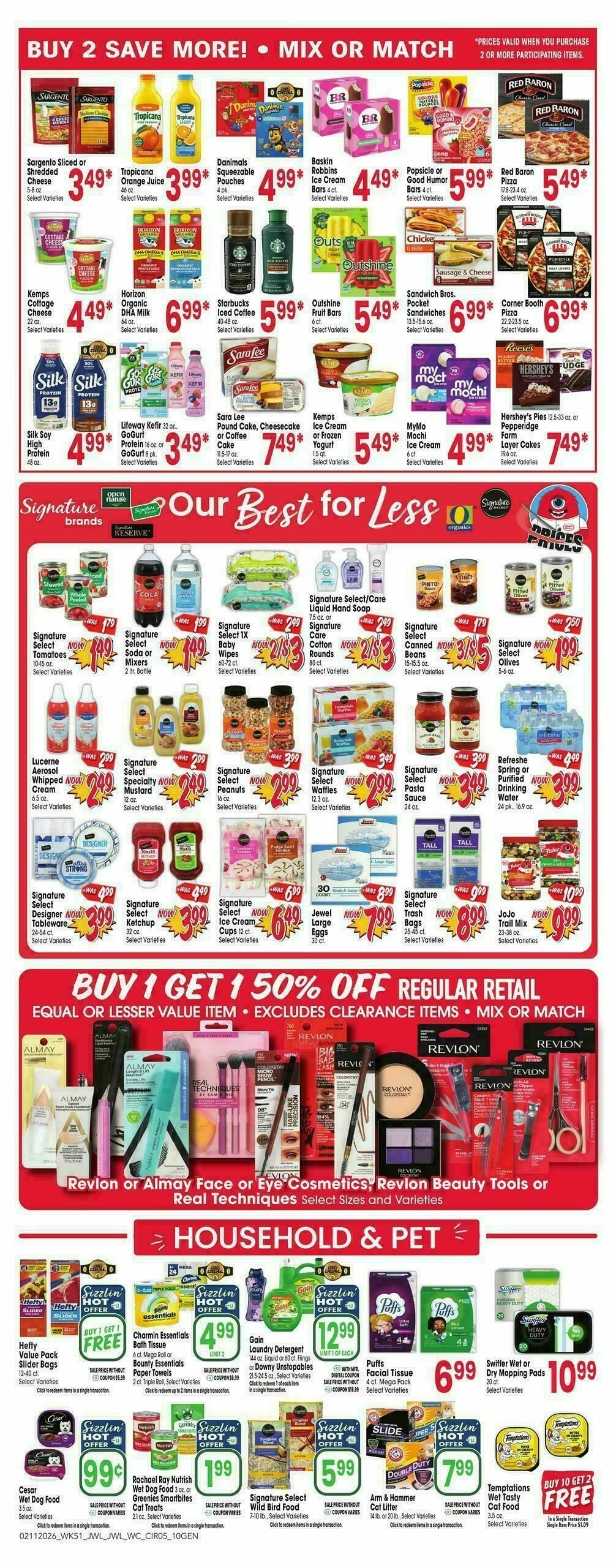 Jewel Osco Weekly Ad from February 11