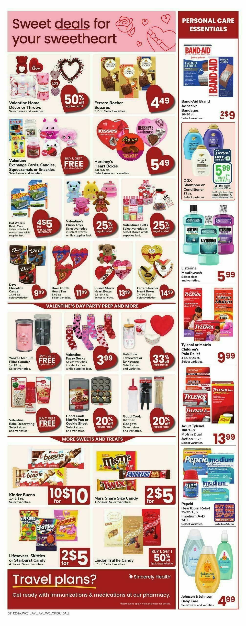 Jewel Osco Weekly Ad from February 11