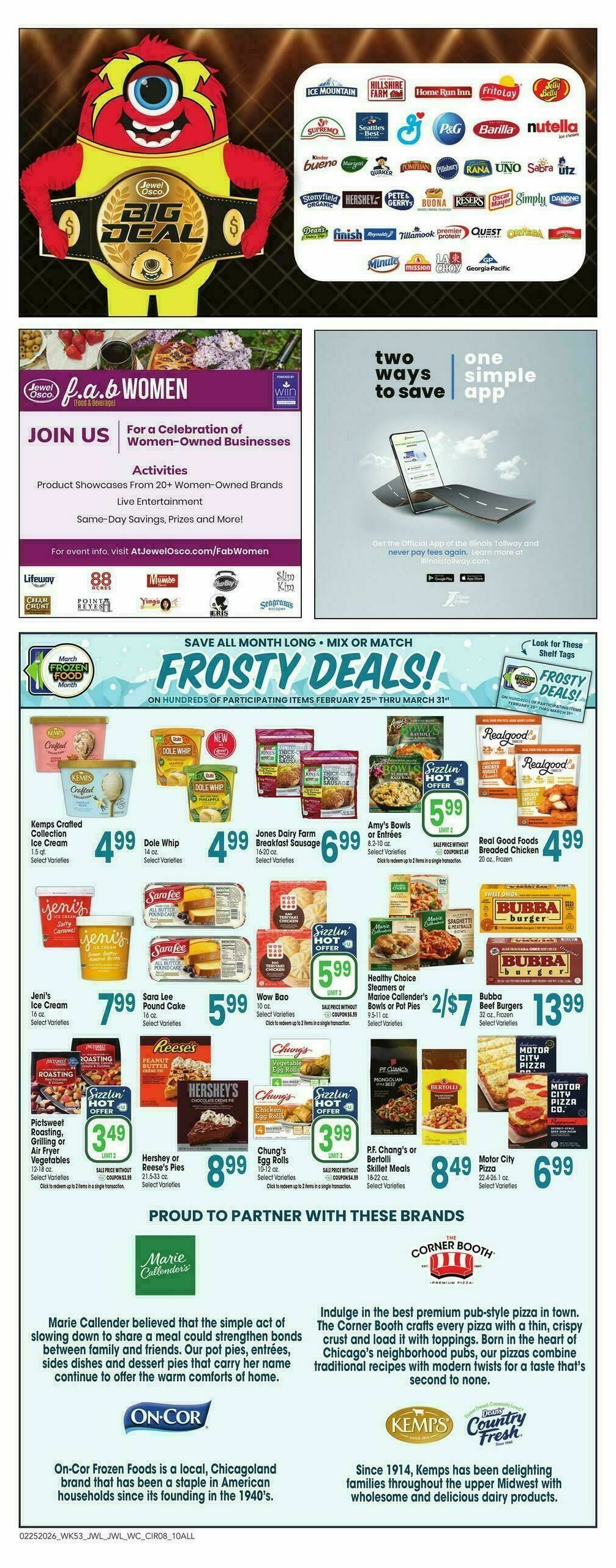 Jewel Osco Weekly Ad from February 25