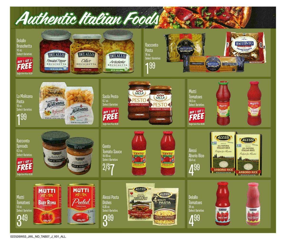 Jewel Osco Organics Guide Weekly Ad from February 25