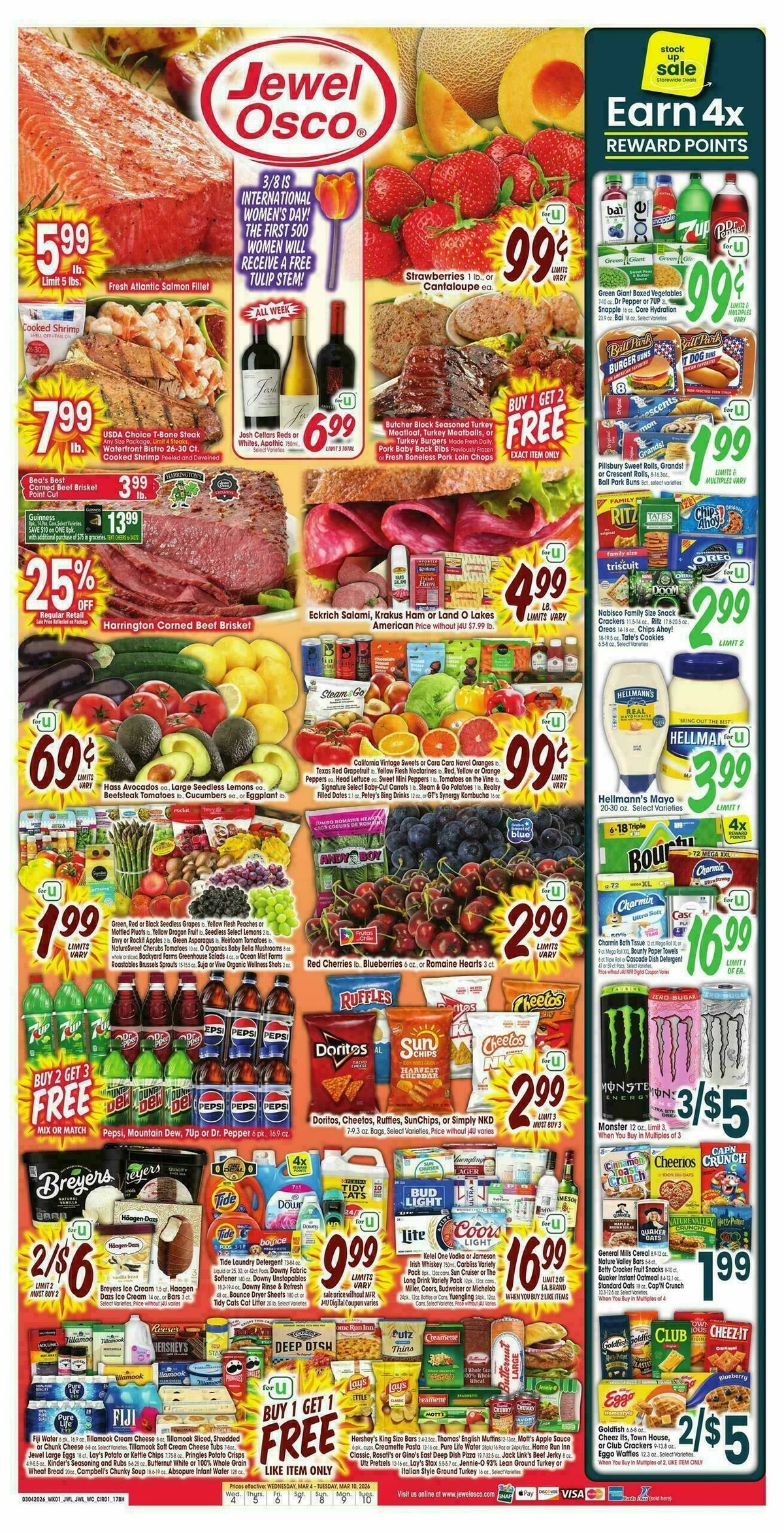 Jewel Osco Weekly Ad from March 4