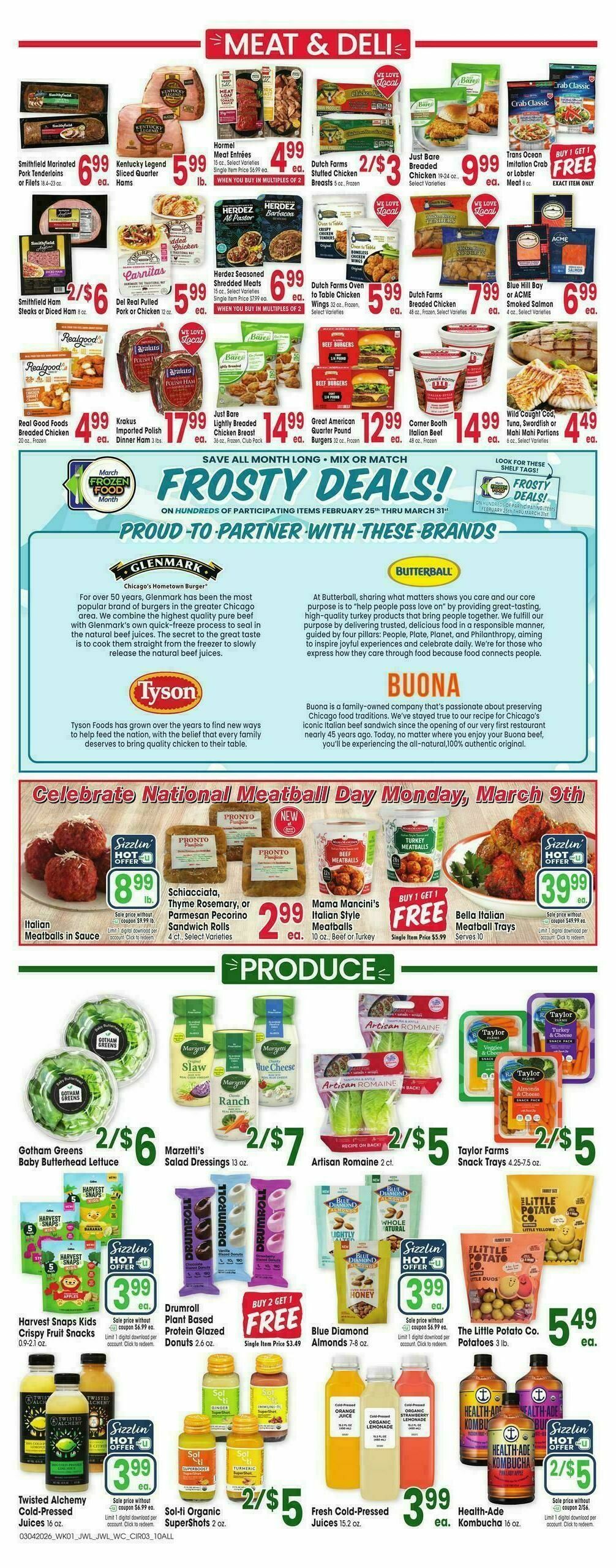 Jewel Osco Weekly Ad from March 4
