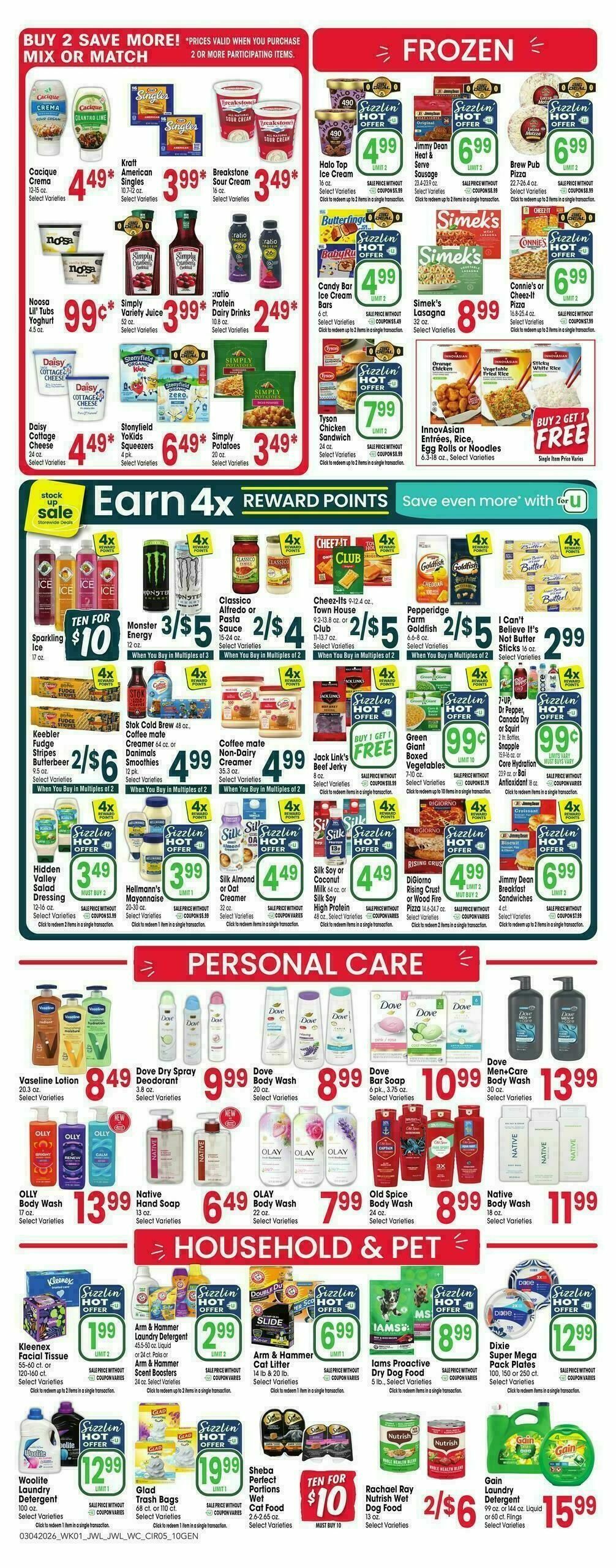 Jewel Osco Weekly Ad from March 4