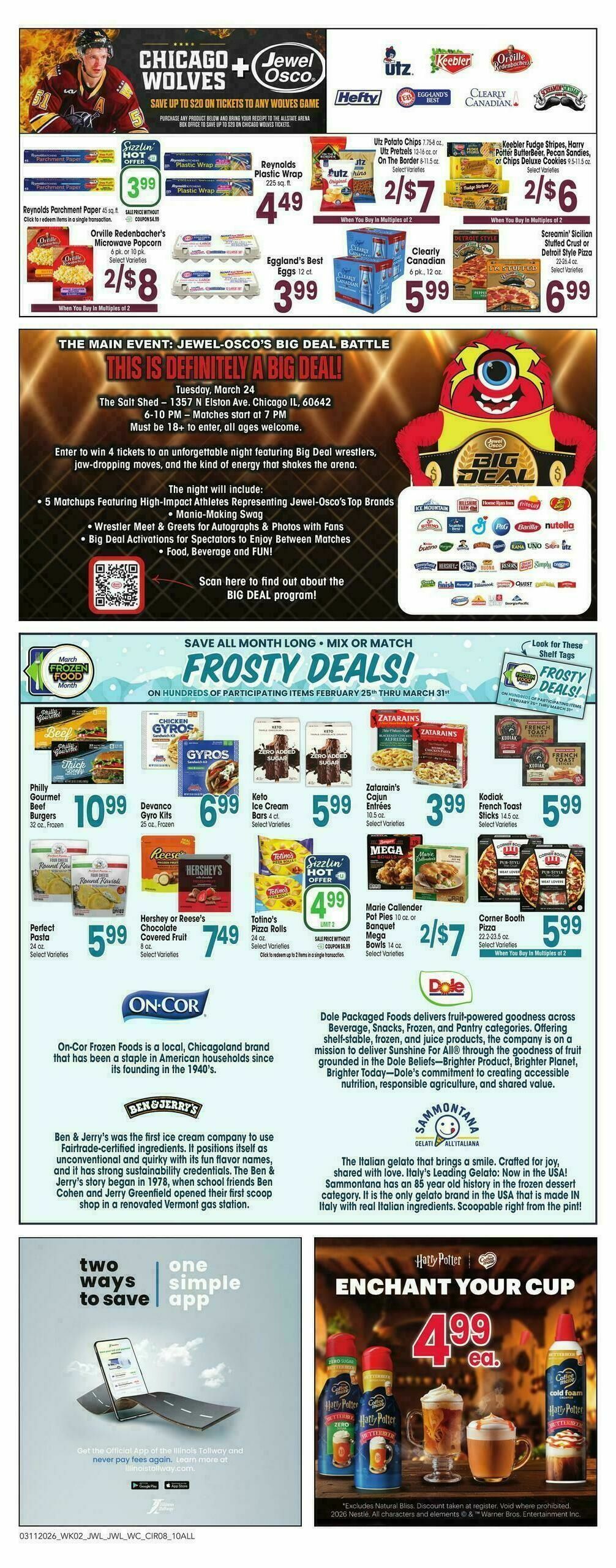 Jewel Osco Weekly Ad from March 11