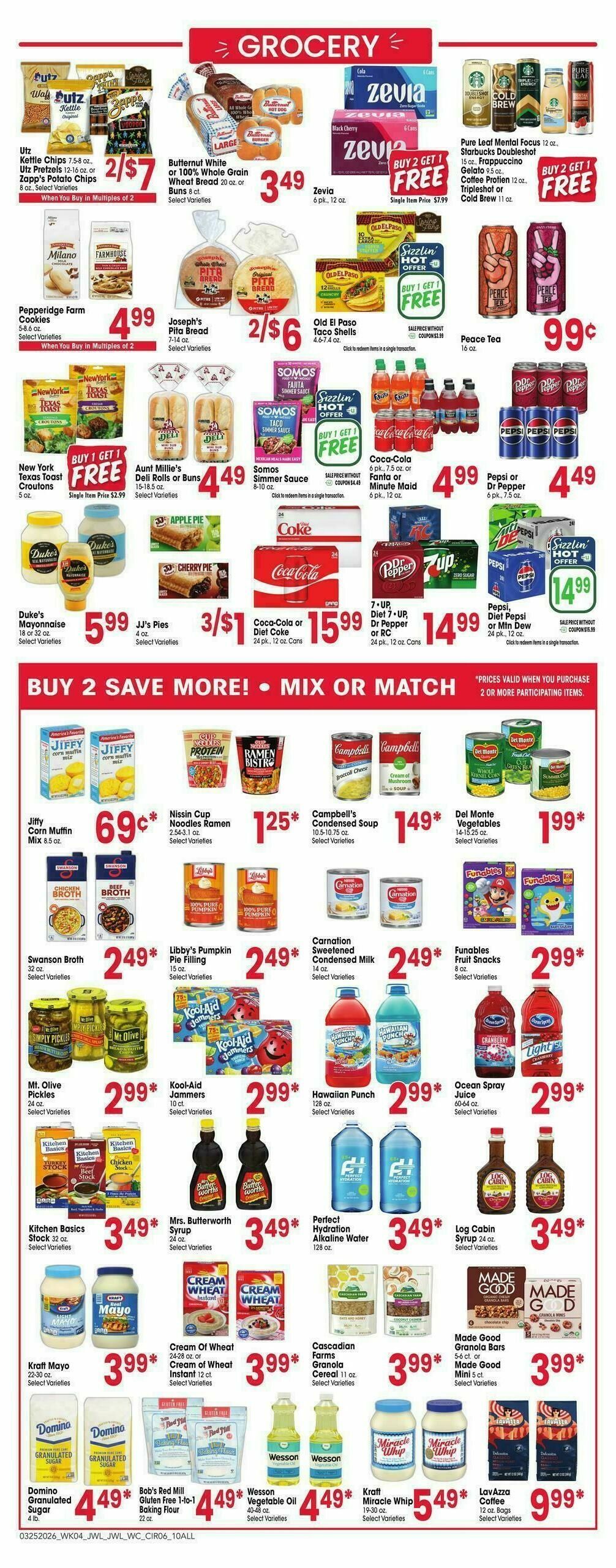 Jewel Osco Weekly Ad from March 25