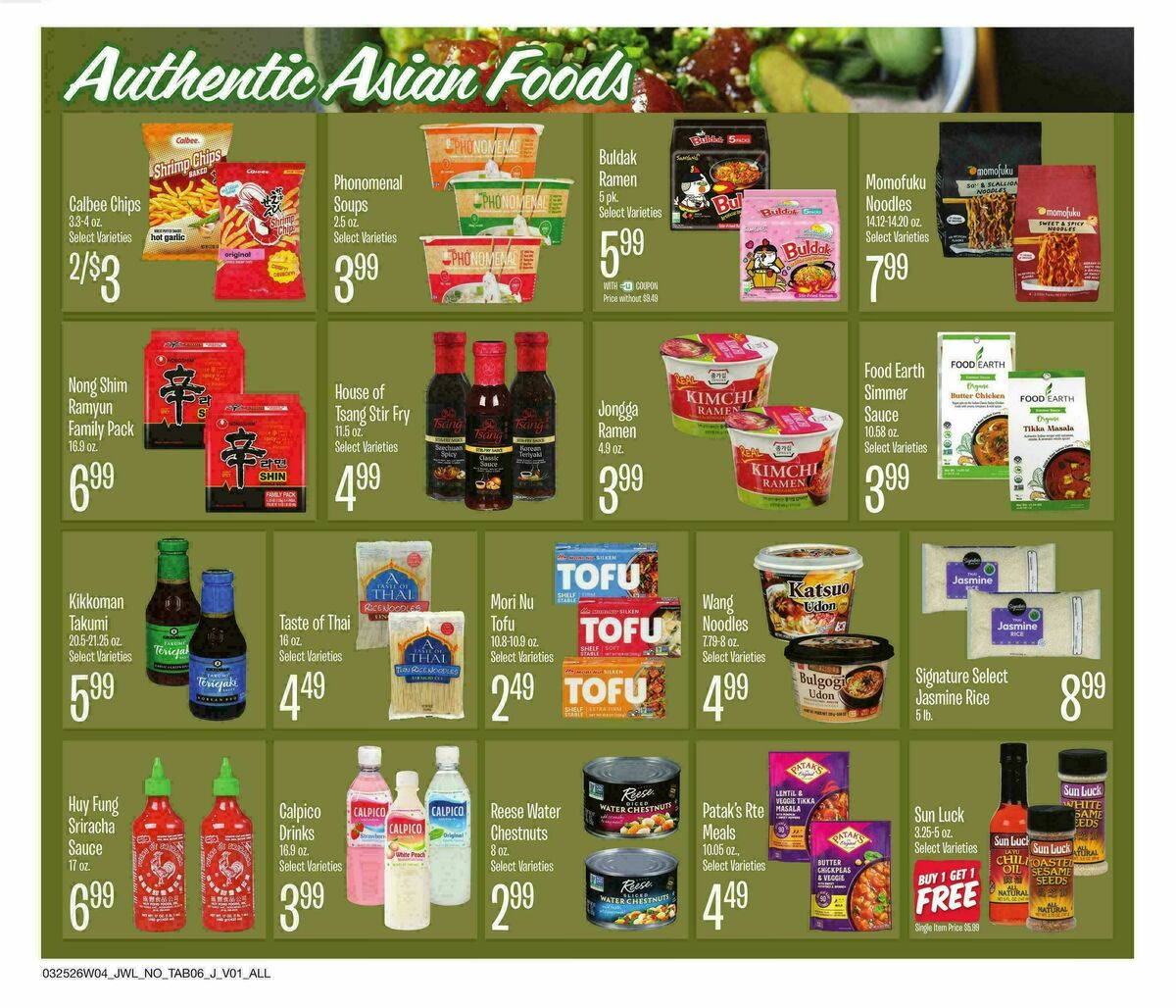 Jewel Osco Organics Guide Weekly Ad from March 25