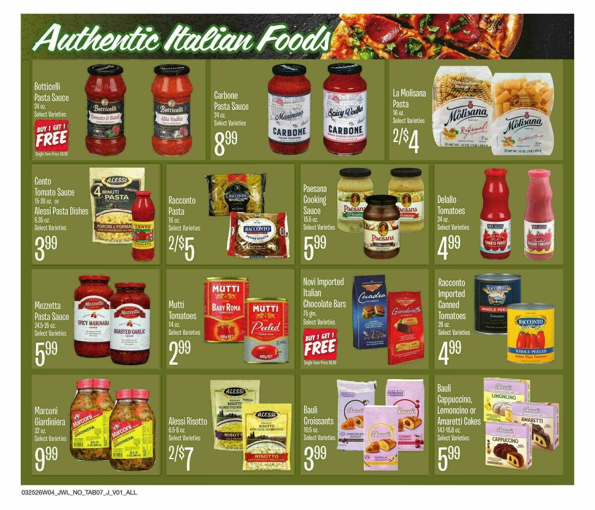 Jewel Osco Organics Guide Weekly Ad from March 25