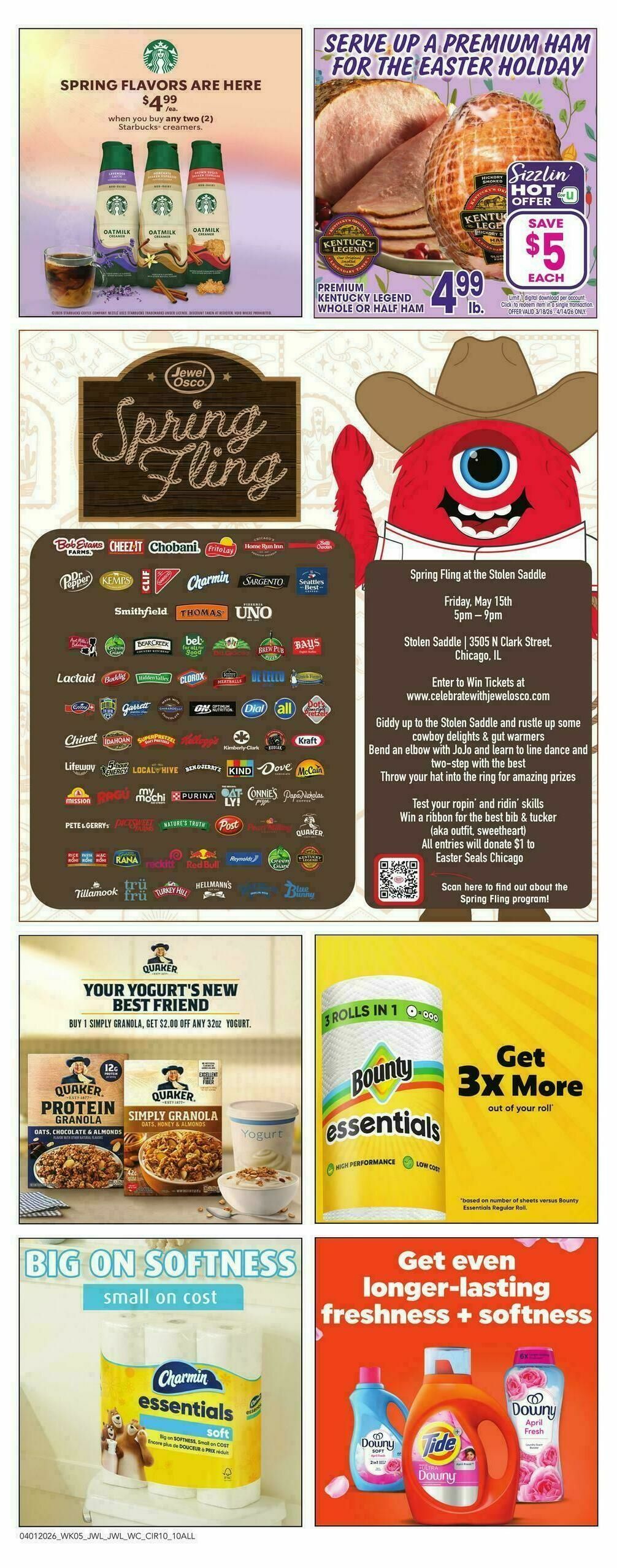 Jewel Osco Weekly Ad from April 1