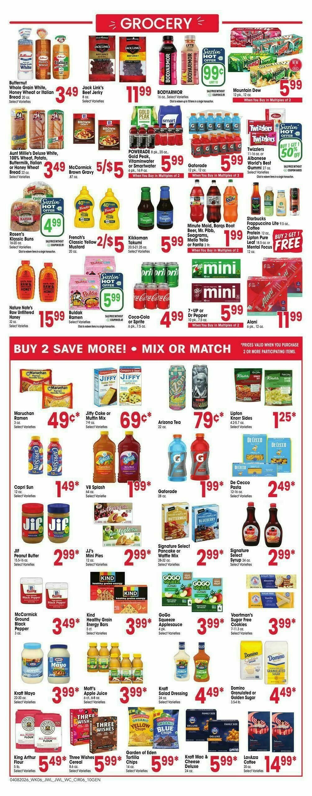 Jewel Osco Weekly Ad from April 8