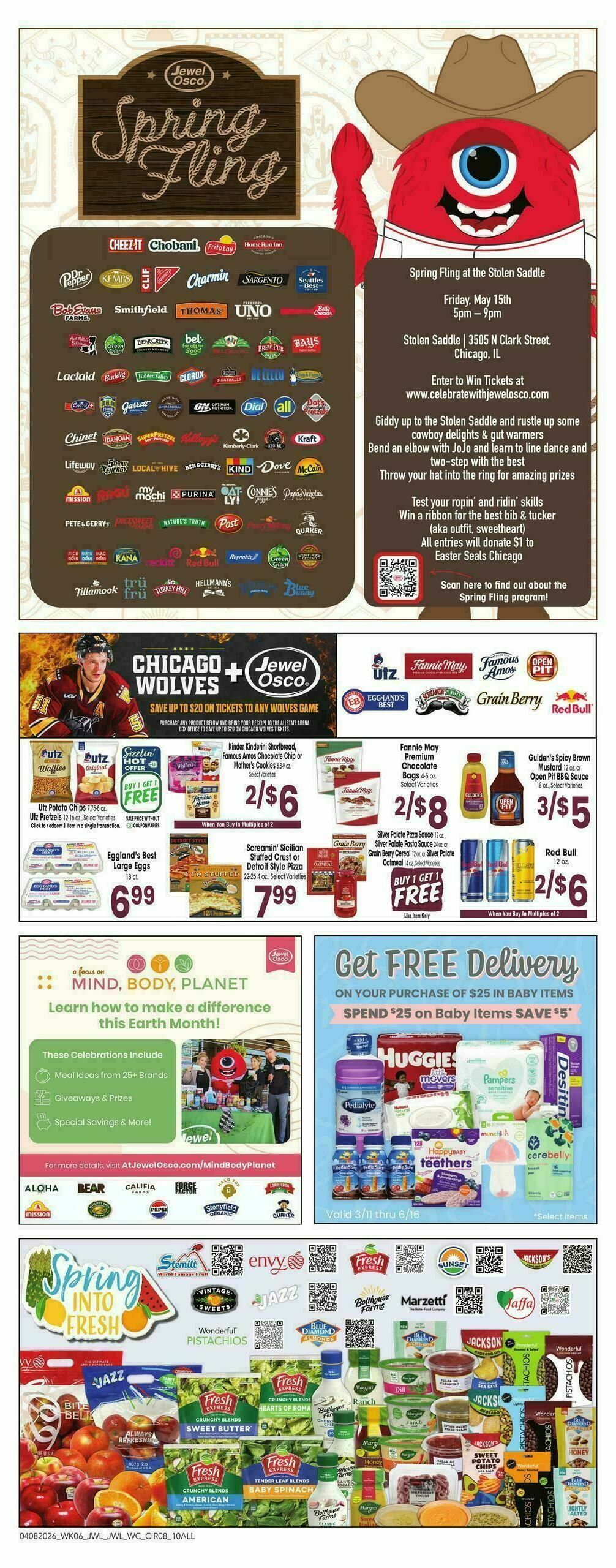 Jewel Osco Weekly Ad from April 8