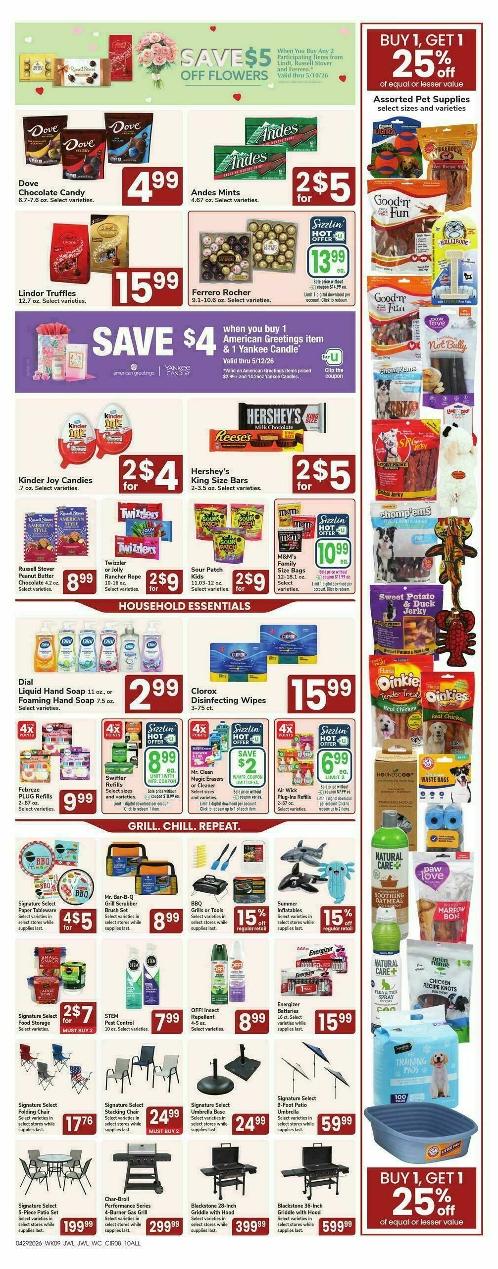 Jewel Osco Weekly Ad from April 29