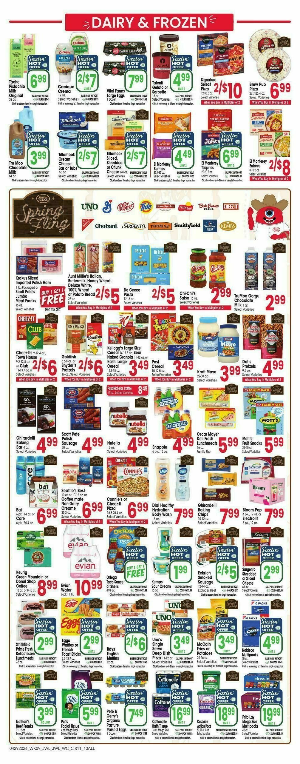 Jewel Osco Weekly Ad from April 29