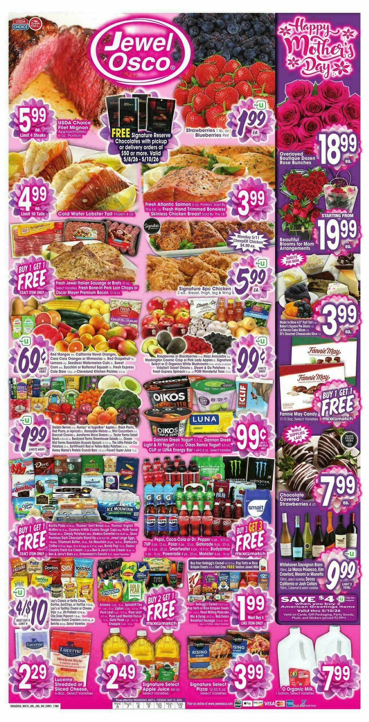 Jewel Osco Weekly Ad from May 6