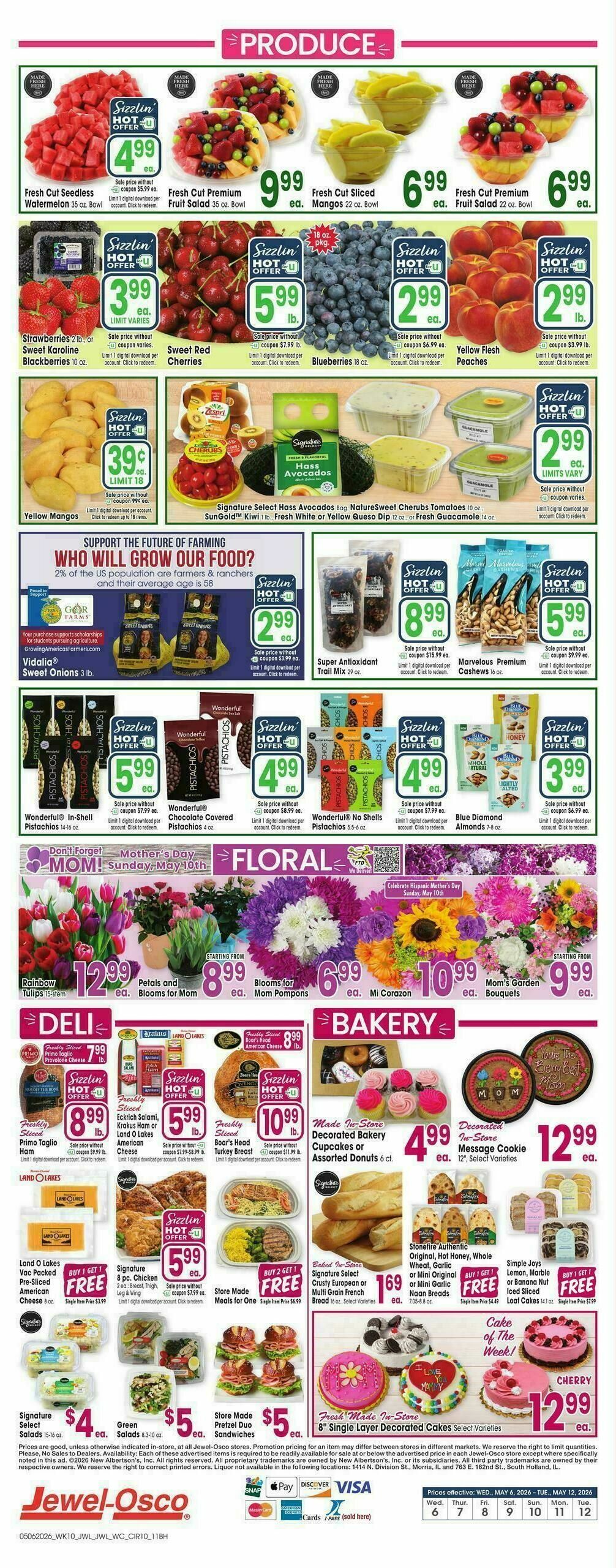 Jewel Osco Weekly Ad from May 6
