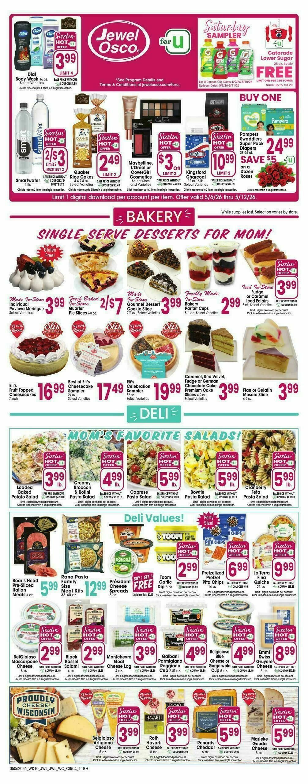 Jewel Osco Weekly Ad from May 6