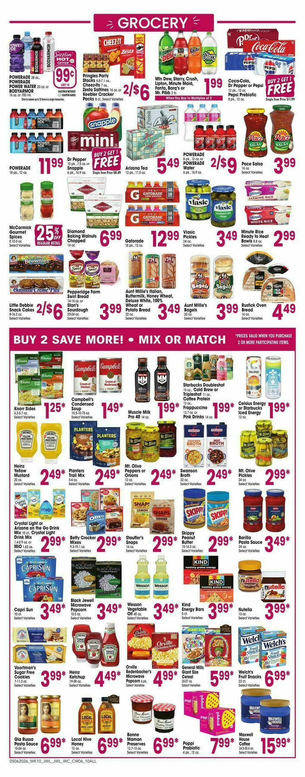 Jewel Osco Weekly Ad from May 6
