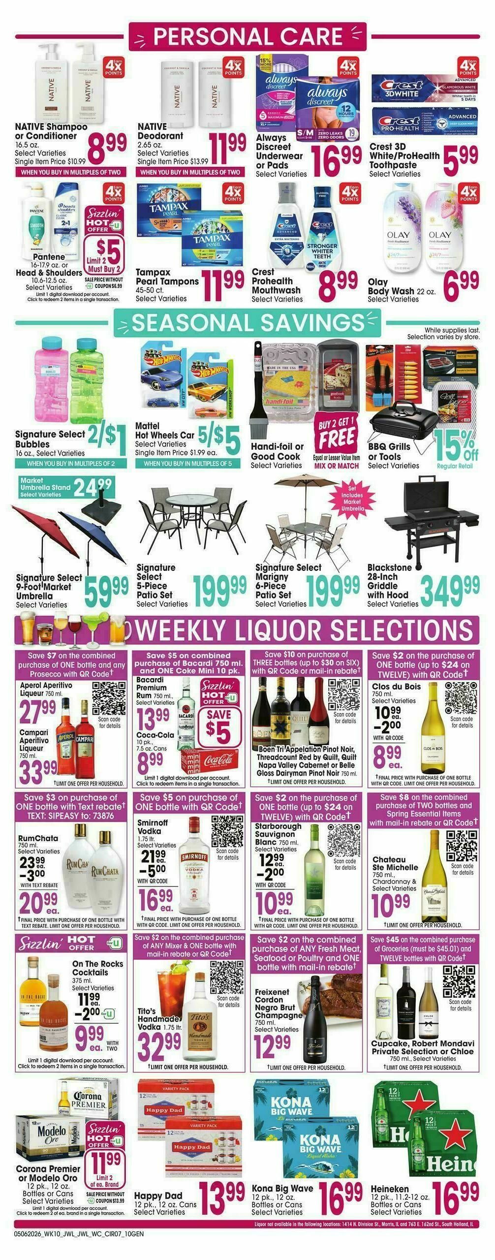 Jewel Osco Weekly Ad from May 6