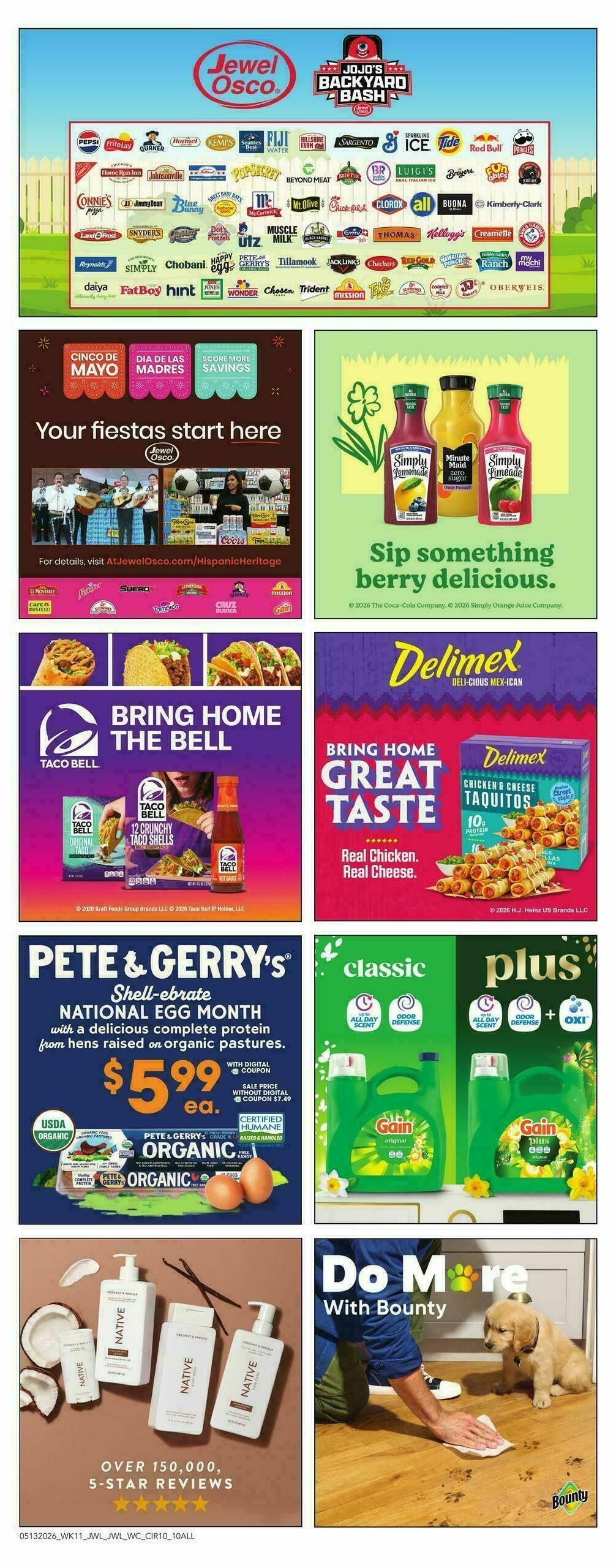 Jewel Osco Weekly Ad from May 13