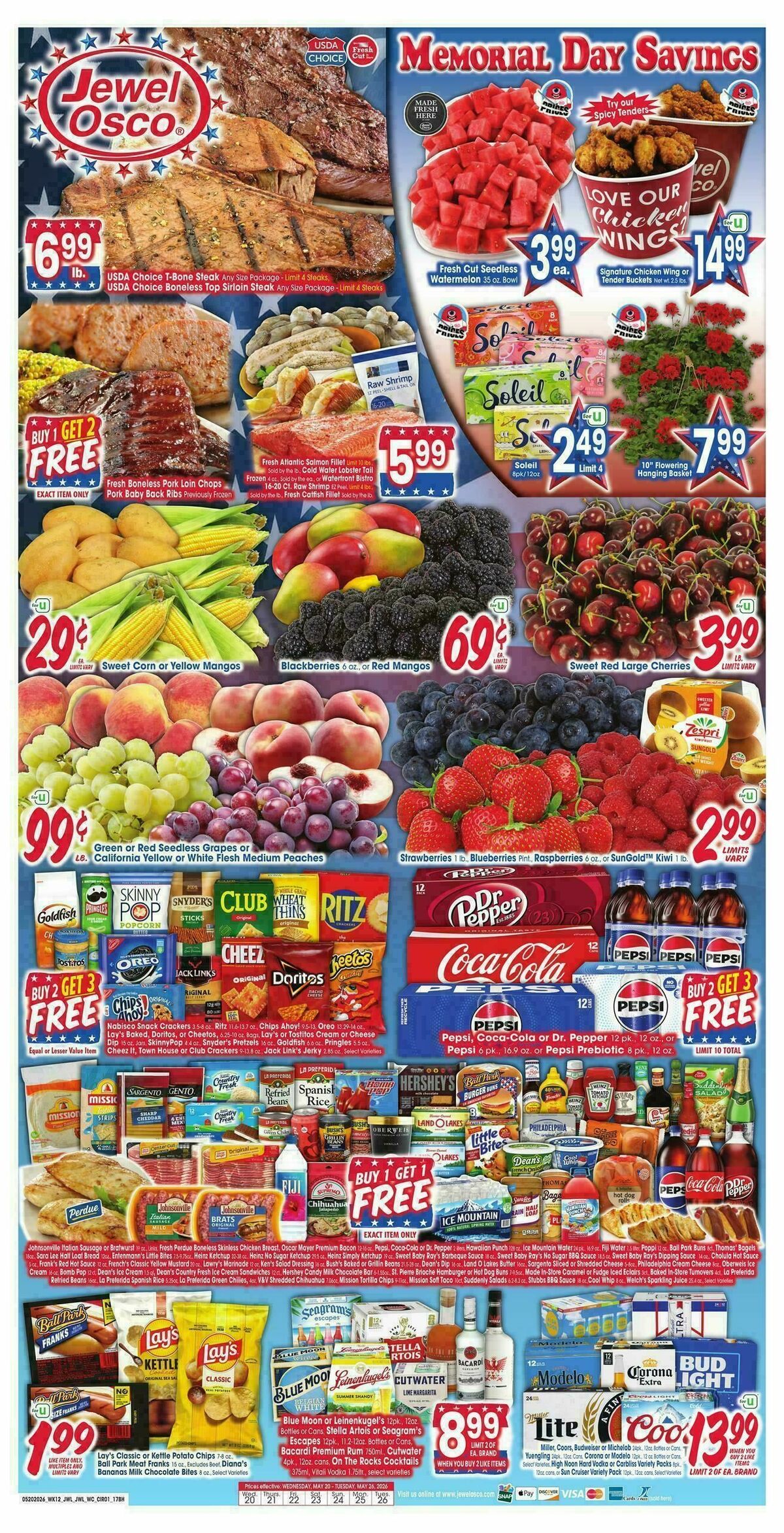 Jewel Osco Weekly Ad from May 20