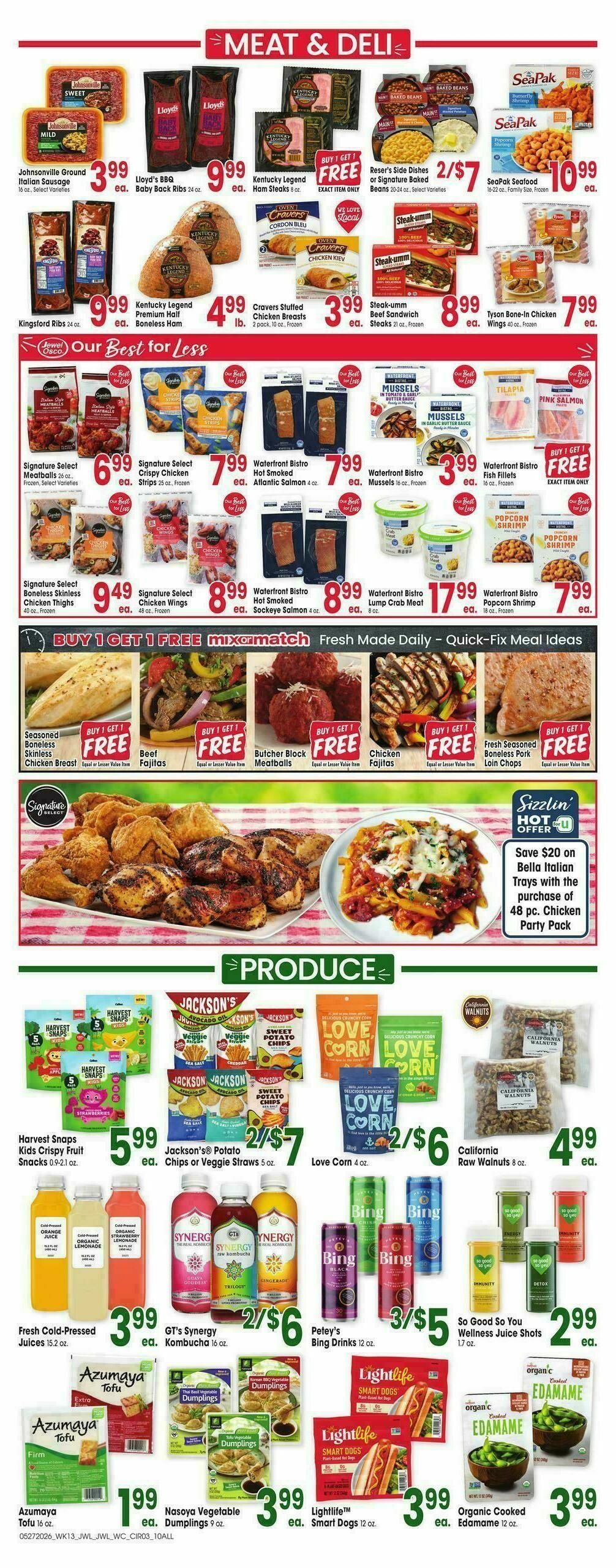 Jewel Osco Weekly Ad from May 27