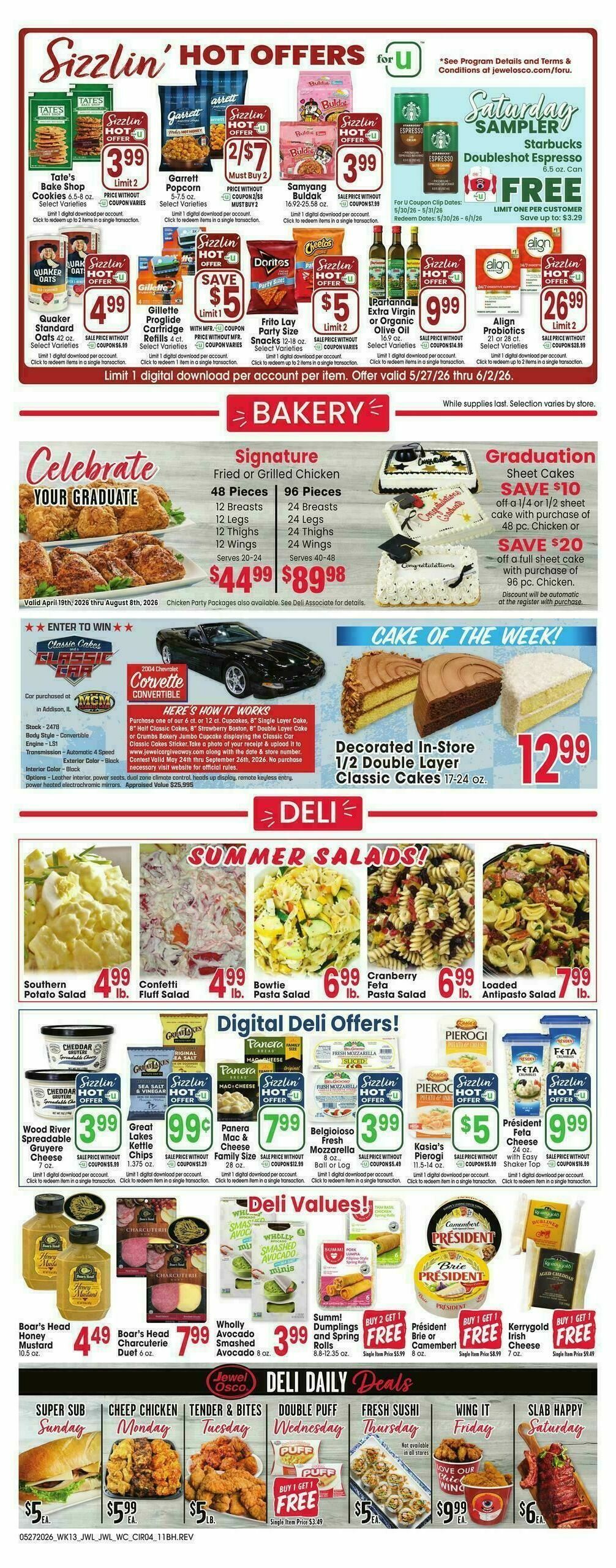 Jewel Osco Weekly Ad from May 27
