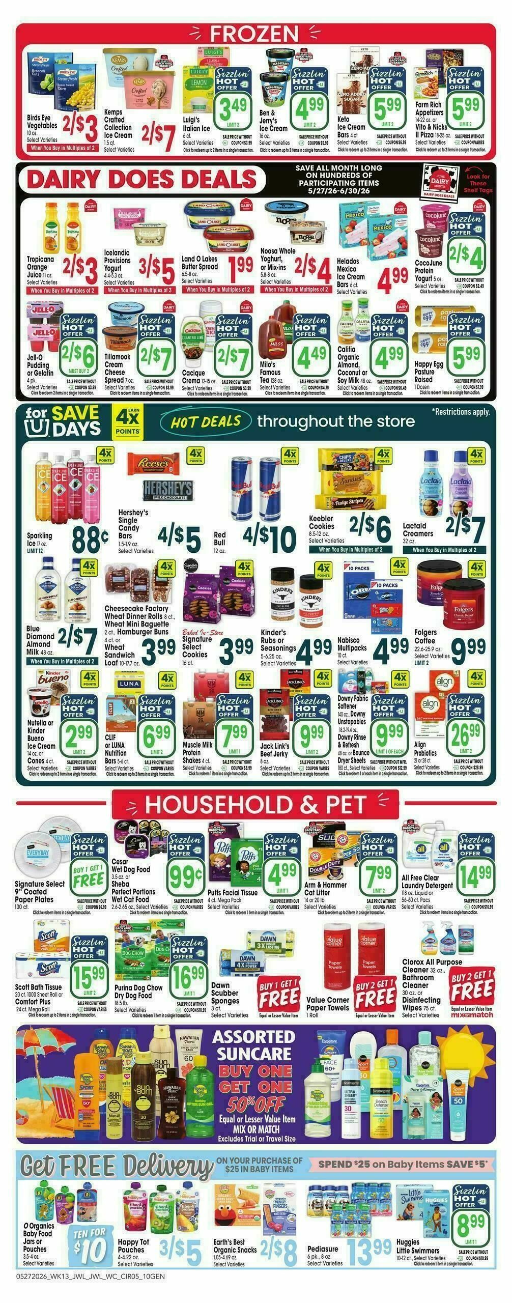 Jewel Osco Weekly Ad from May 27