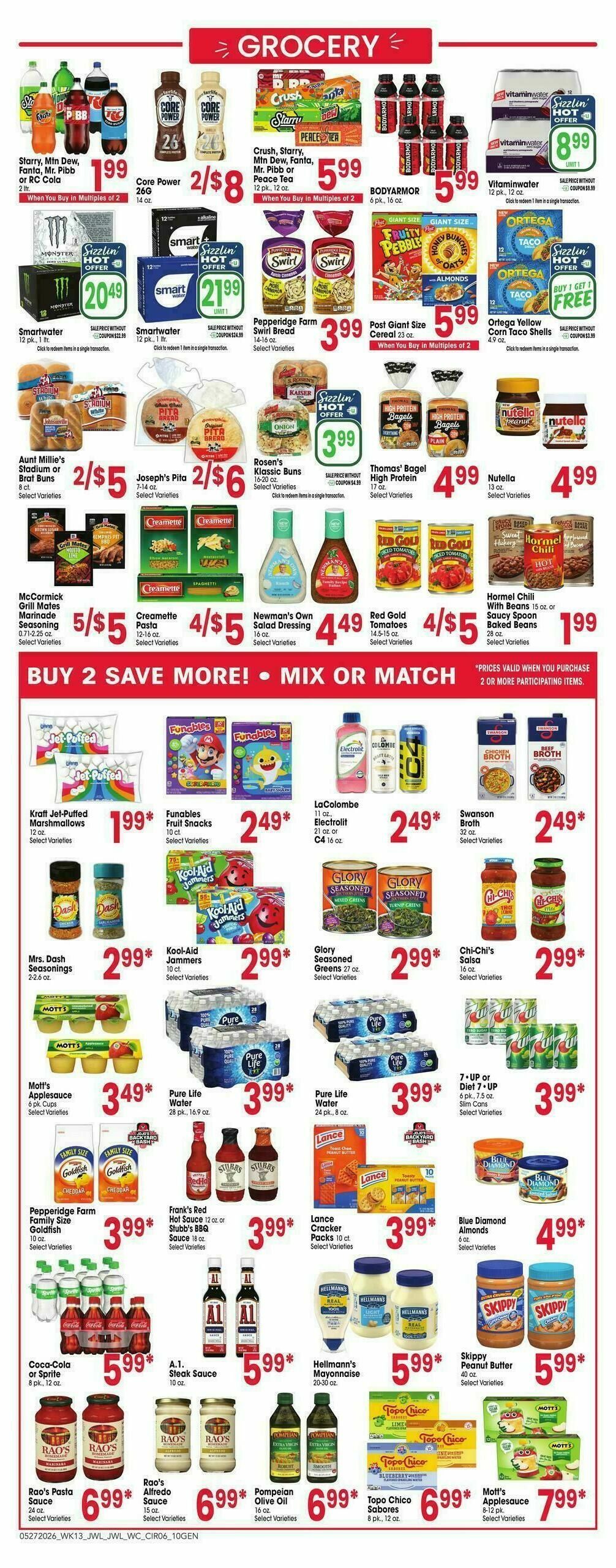 Jewel Osco Weekly Ad from May 27