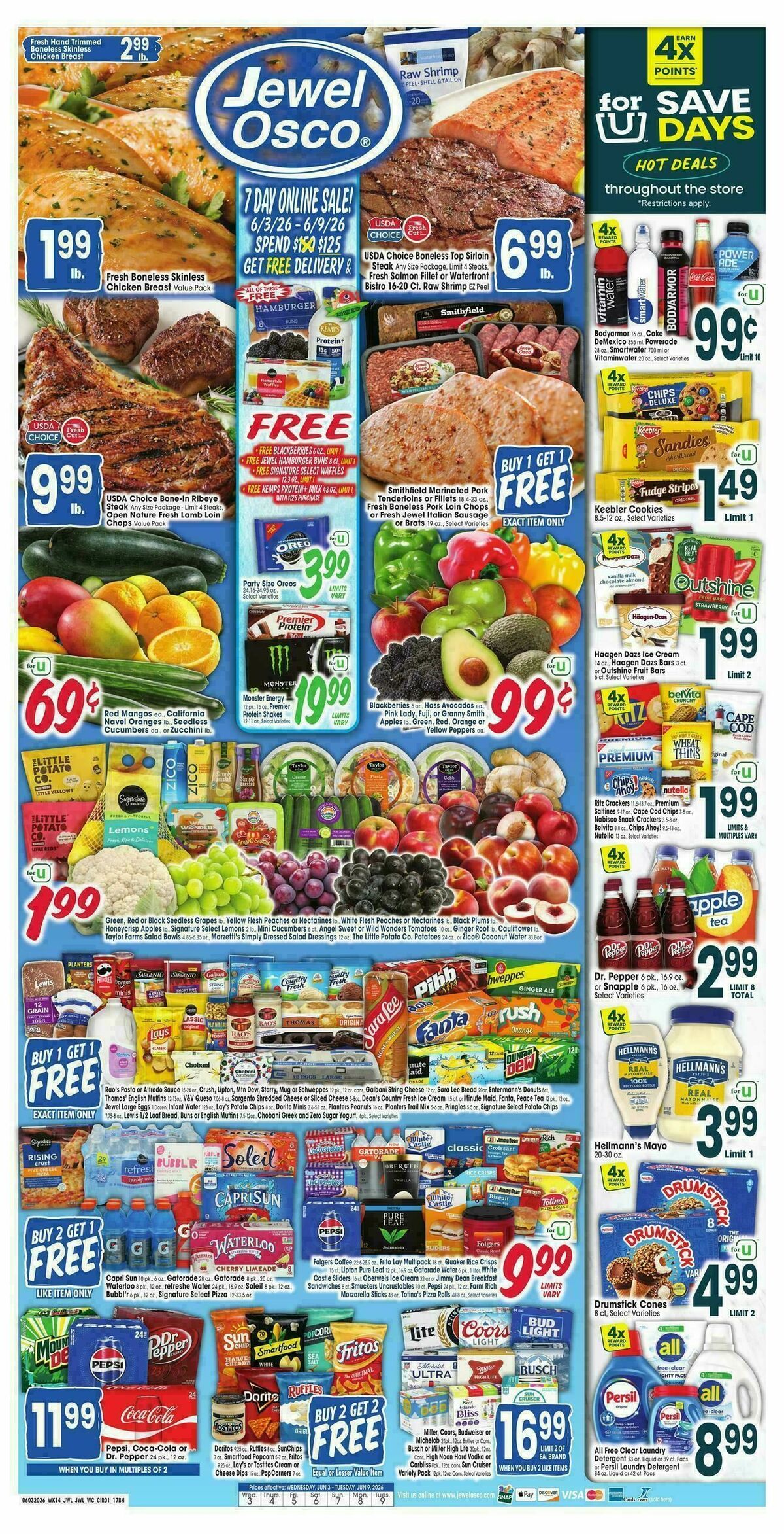 Jewel Osco Weekly Ad from June 3
