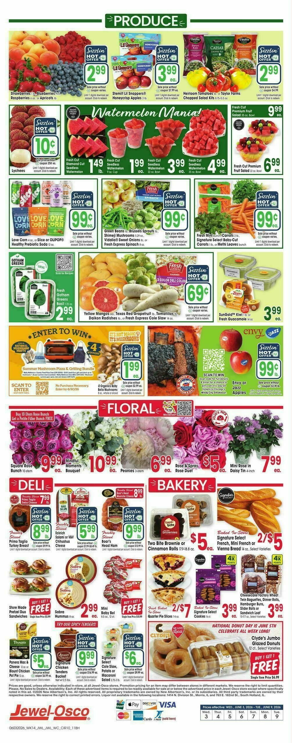 Jewel Osco Weekly Ad from June 3