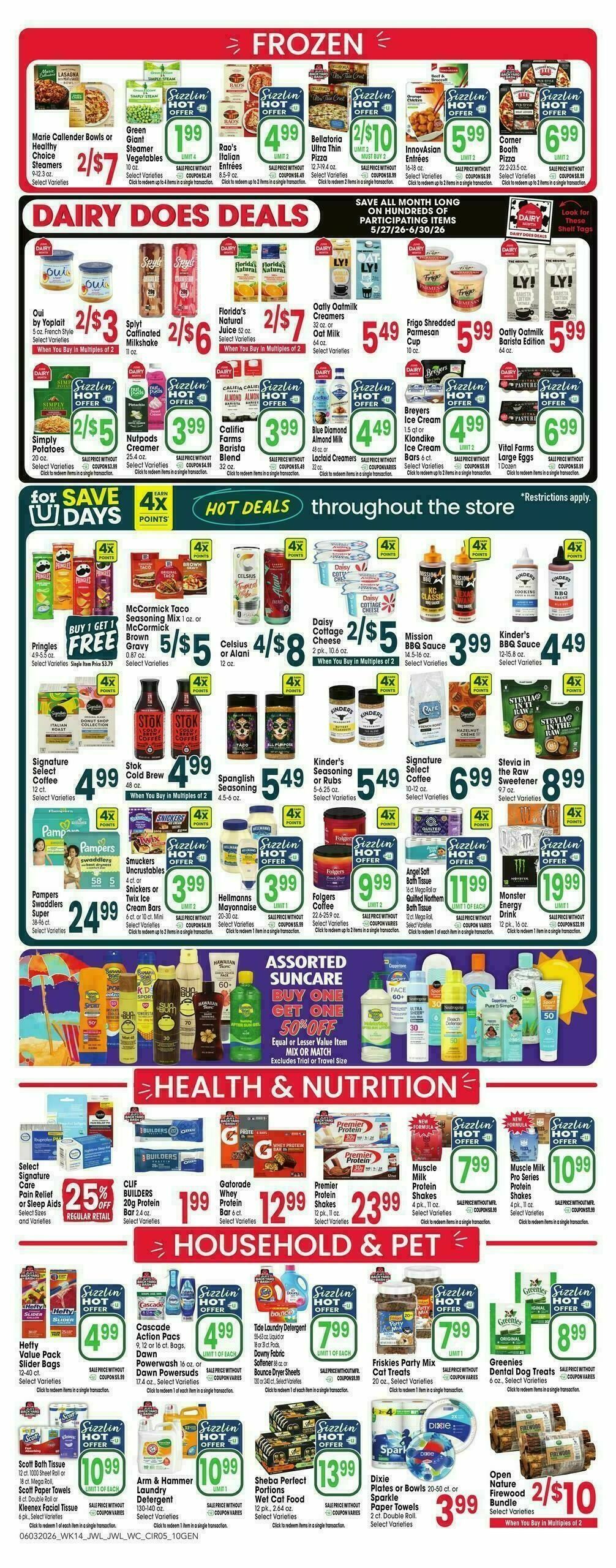 Jewel Osco Weekly Ad from June 3