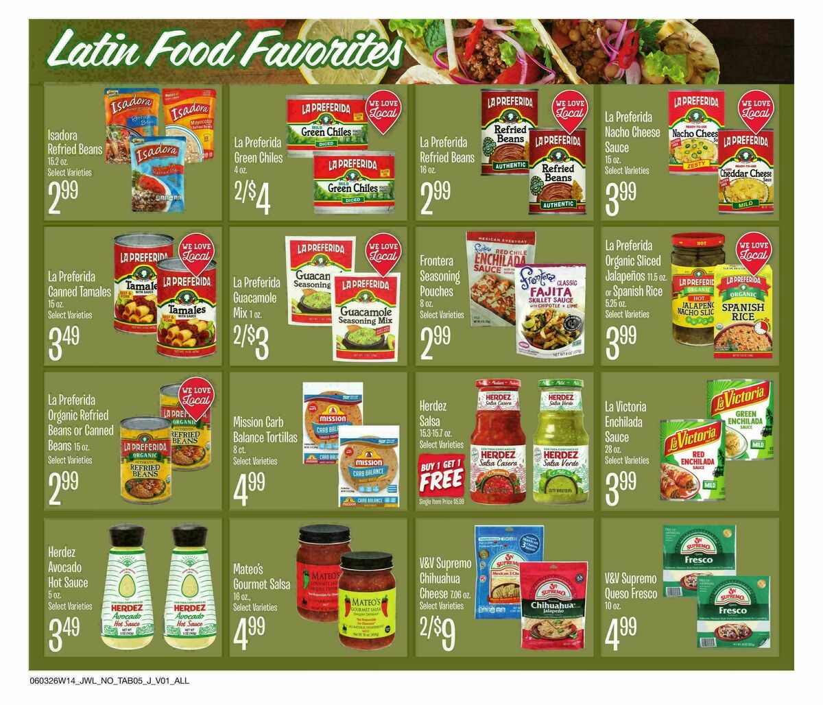 Jewel Osco Organics Guide Weekly Ad from June 3
