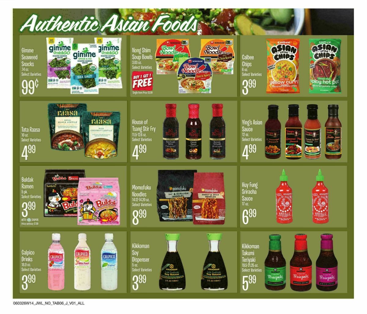 Jewel Osco Organics Guide Weekly Ad from June 3