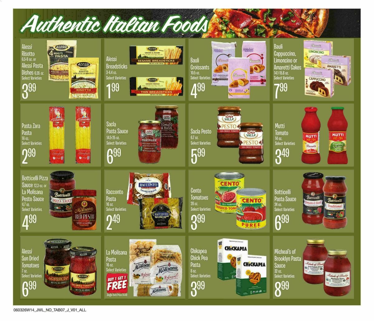 Jewel Osco Organics Guide Weekly Ad from June 3