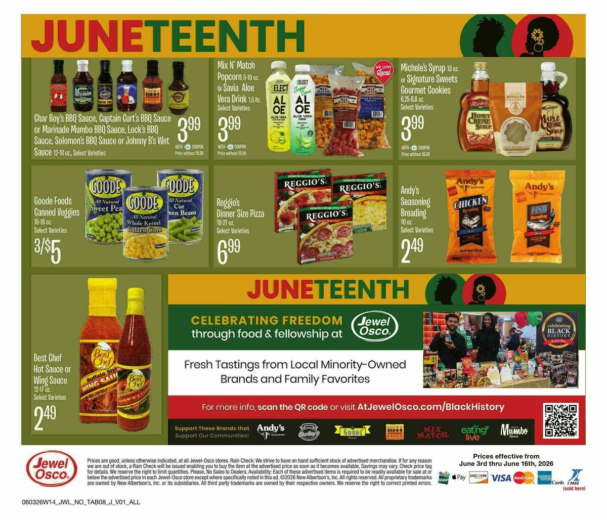 Jewel Osco Organics Guide Weekly Ad from June 3