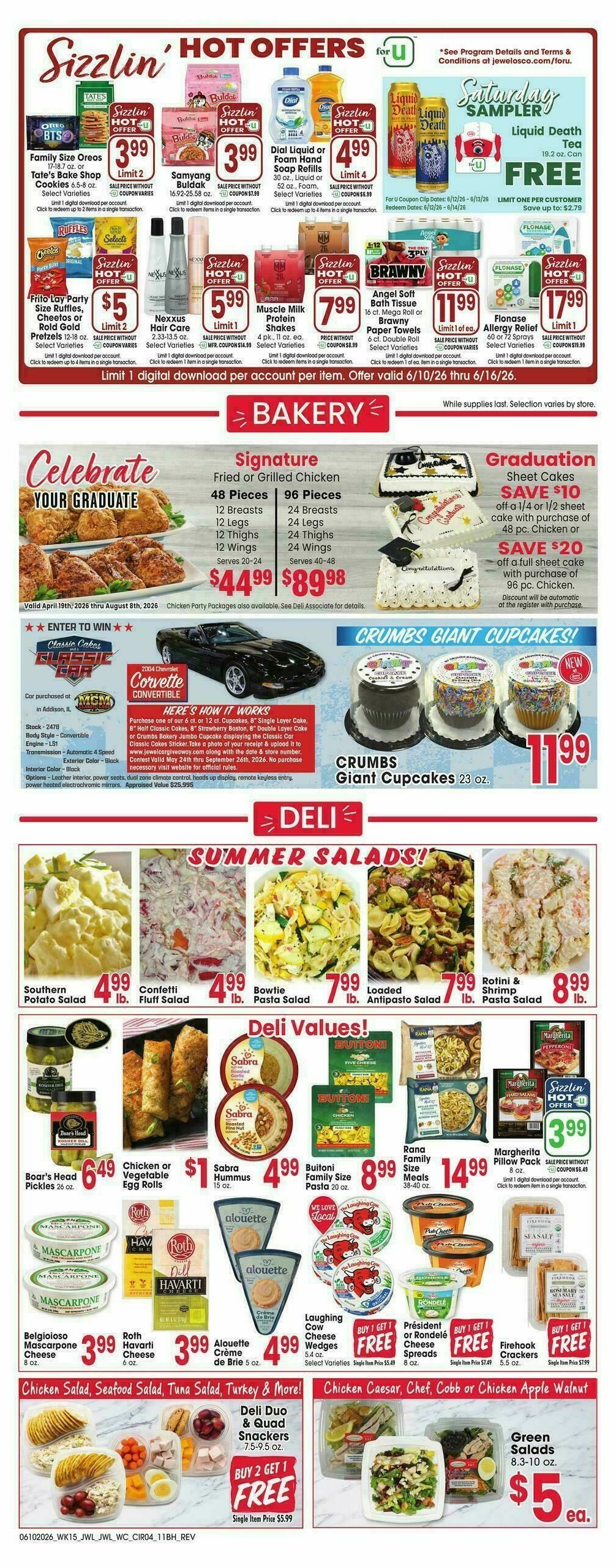 Jewel Osco Weekly Ad from June 10