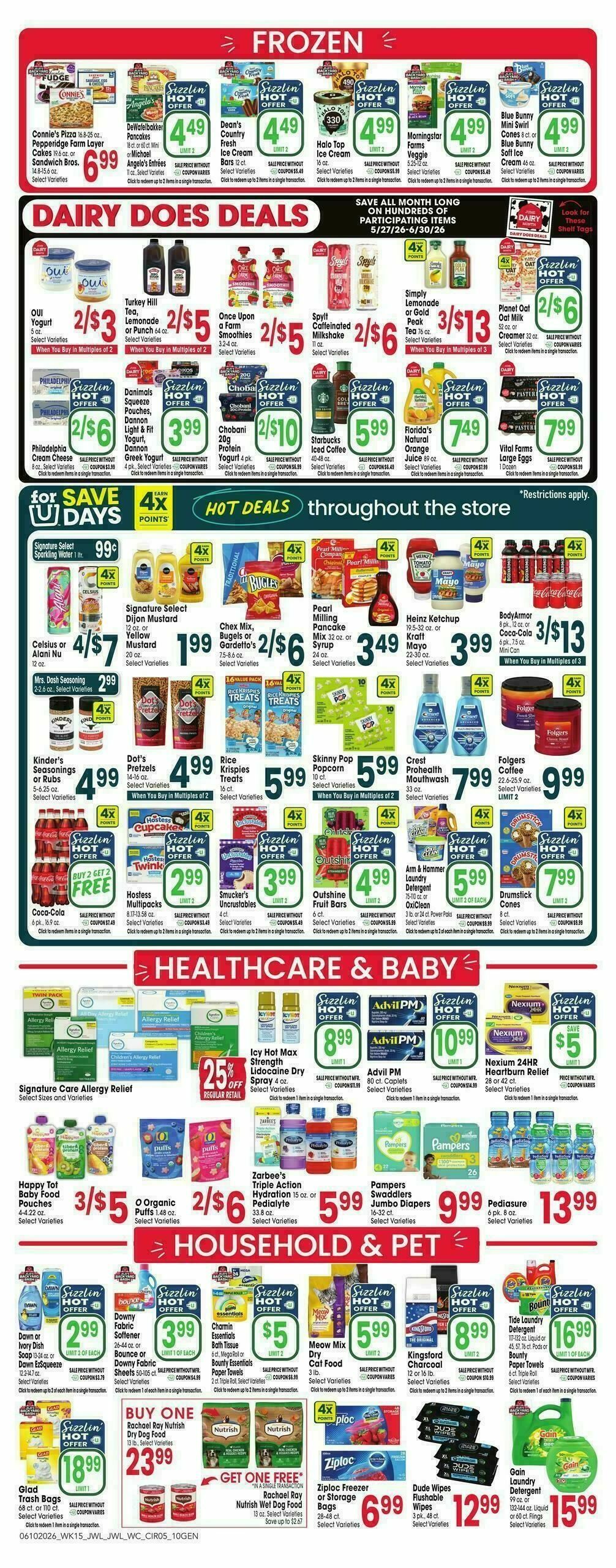 Jewel Osco Weekly Ad from June 10