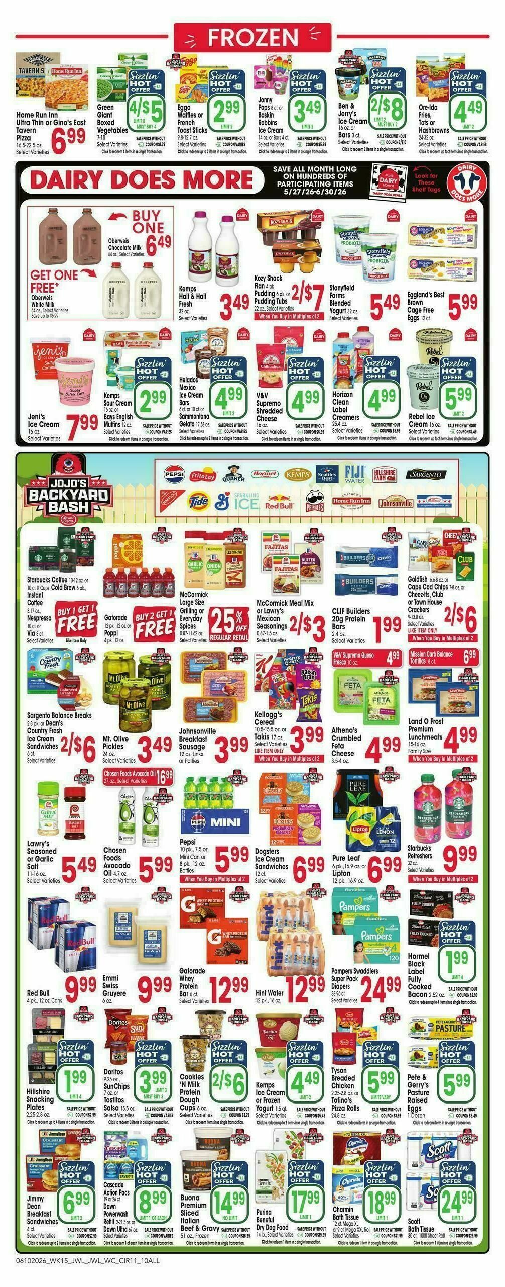 Jewel Osco Weekly Ad from June 10