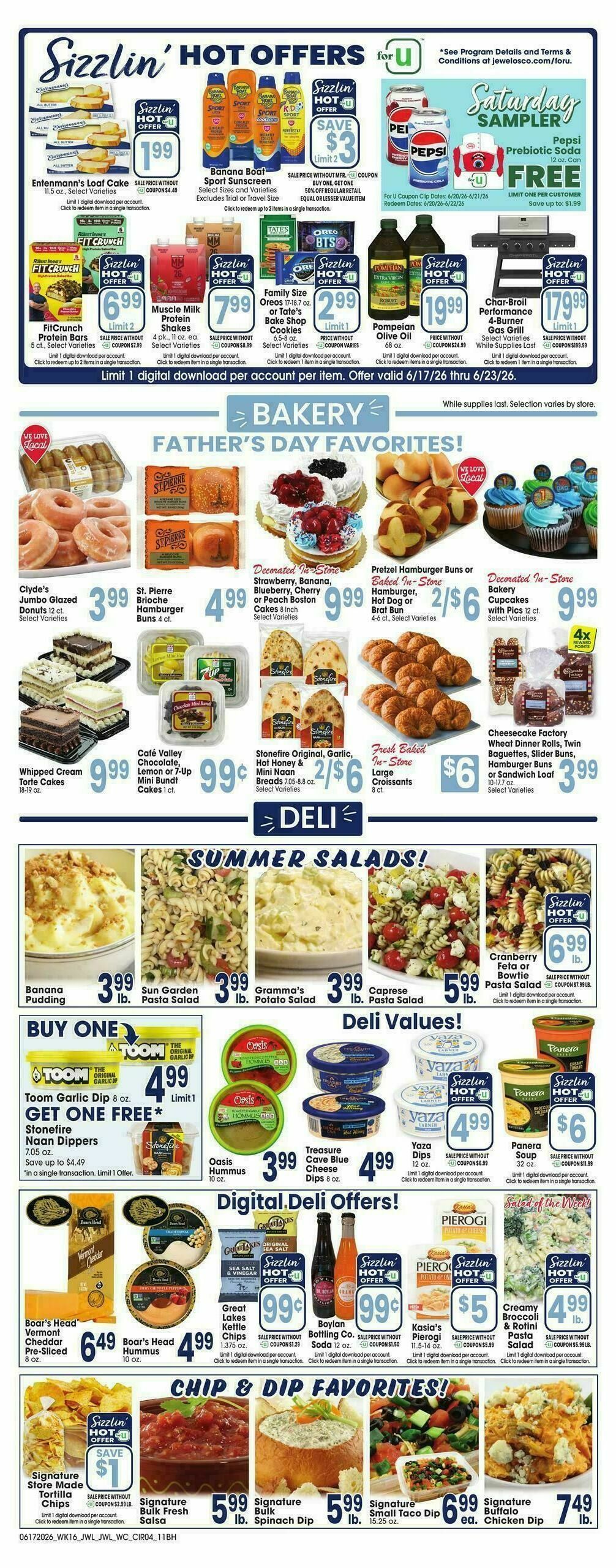 Jewel Osco Weekly Ad from June 17