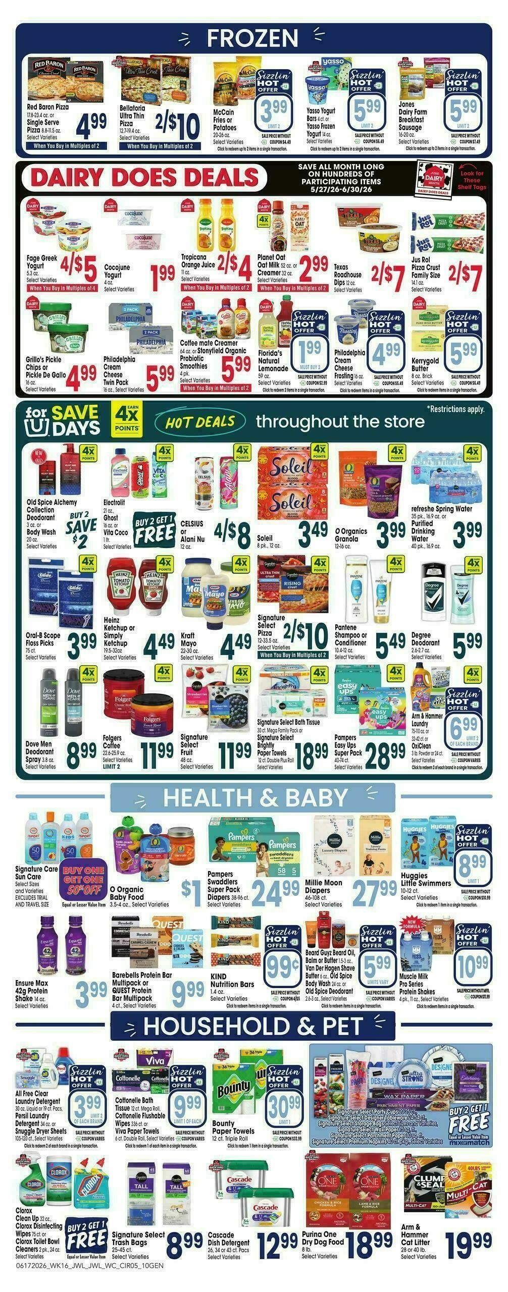 Jewel Osco Weekly Ad from June 17