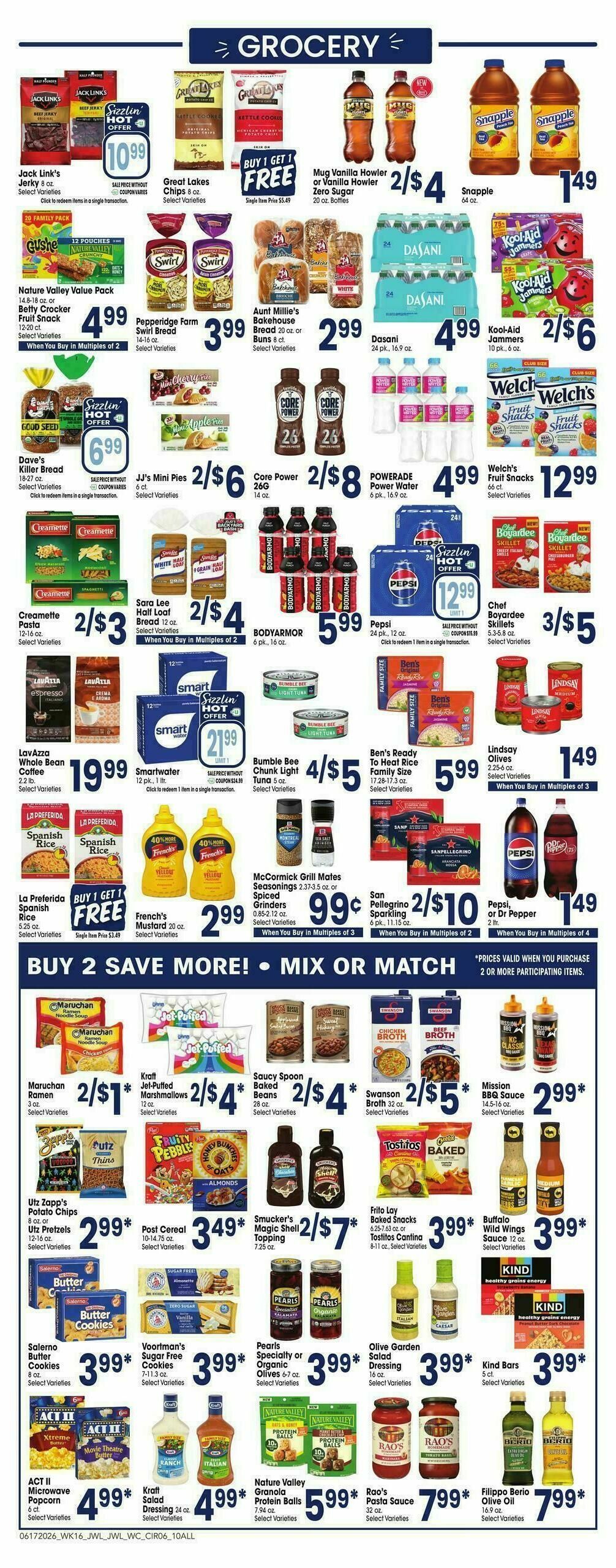 Jewel Osco Weekly Ad from June 17