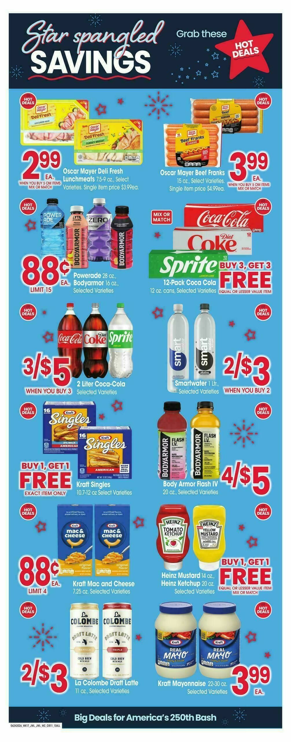 Jewel Osco Weekly Ad from June 24
