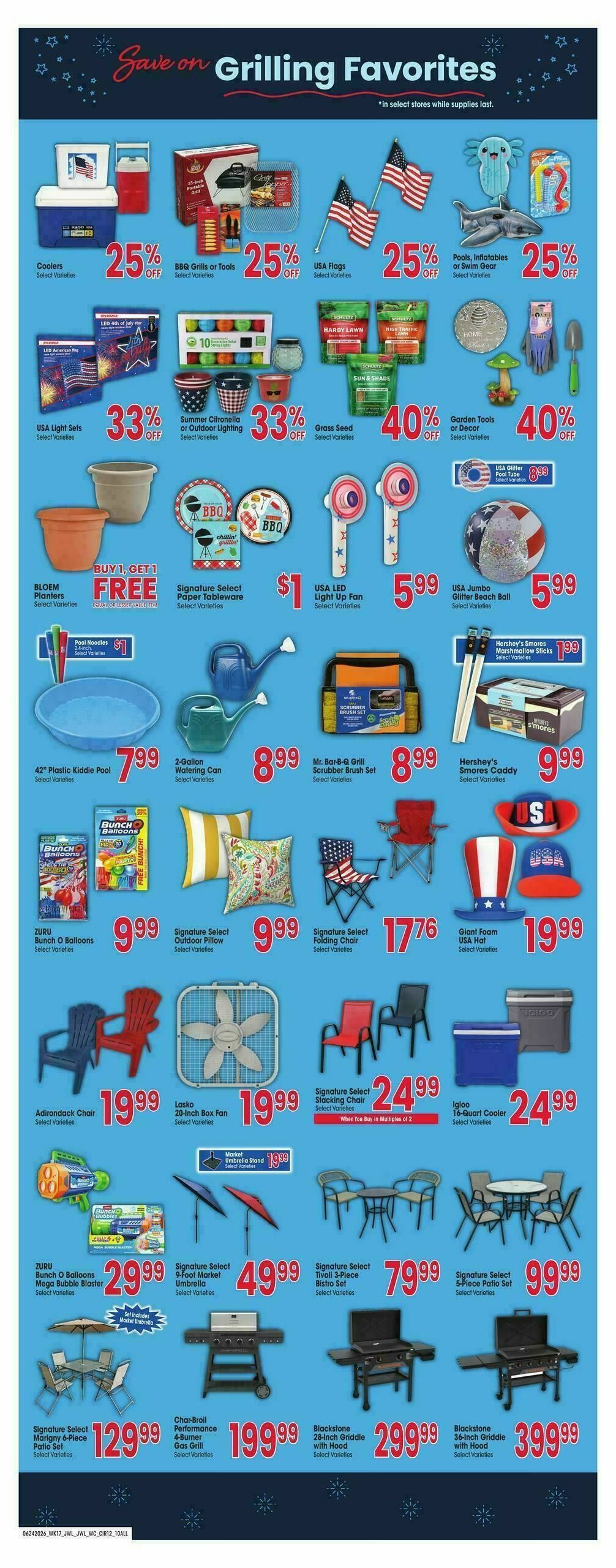 Jewel Osco Weekly Ad from June 24
